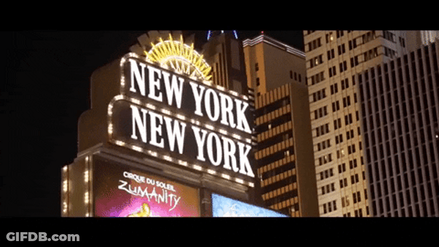 New Yorker Hotel Las Vegas GIF