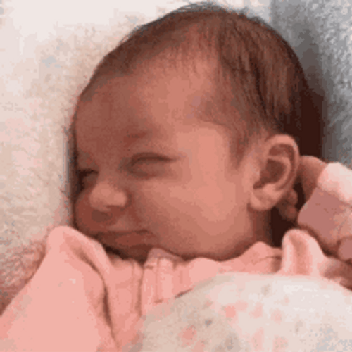 Newborn Baby Smile GIF