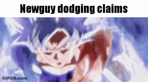 Newguy Dodging Claims GIF