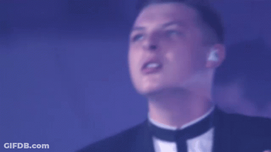 Newman Band Singing Live GIF