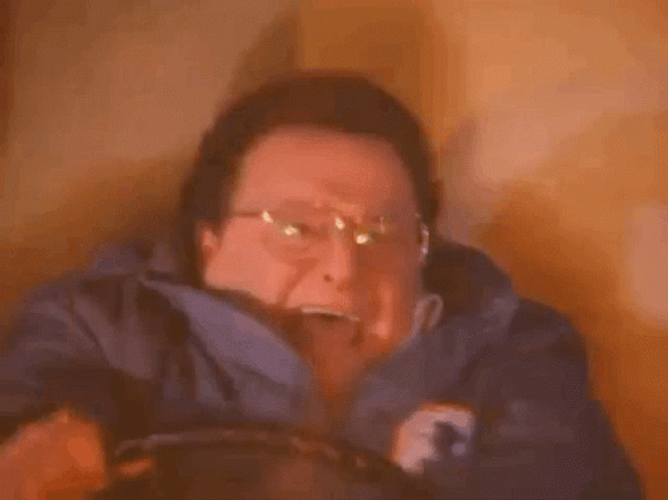 Newman On Fire GIF