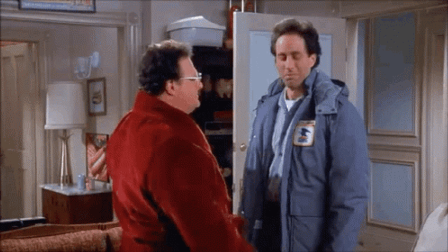 Newman Ripping Jerry Seinfeld Sticker GIF