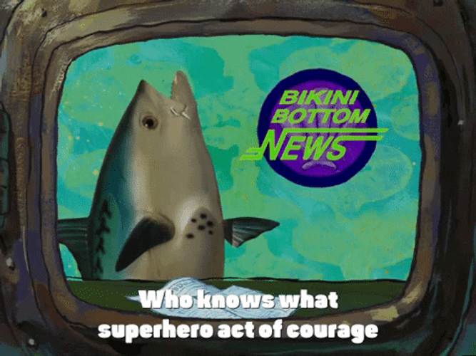 News Anchor Fish Meme GIF