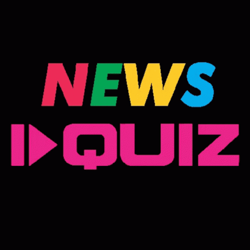 News Quiz Animated Text Colors GIF