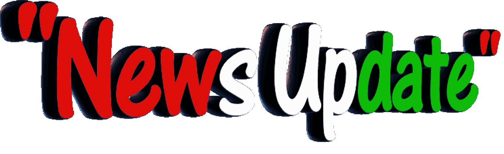 News Update Moving Letters GIF