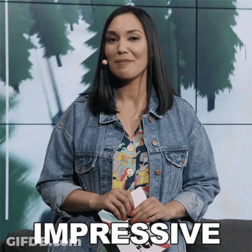 Newscaster Impressive Reporting GIF