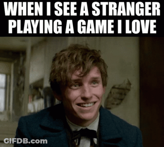 Newt Scamander When I See Stranger Playing GIF