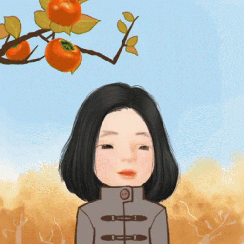 Newtons First Law Cartoon Lady Hit By Apple GIF