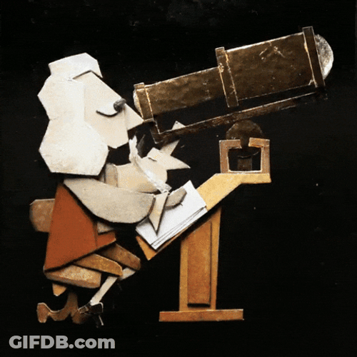 Newtons First Law Isaac Newton Stop Motion GIF