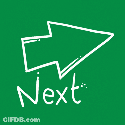 Next Arrow Text GIF