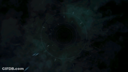 Next Time White On Dark Blue GIF