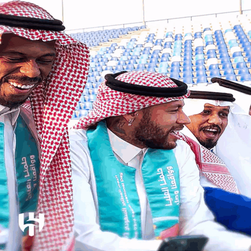 Neymar Arab Dance Face Swap GIF