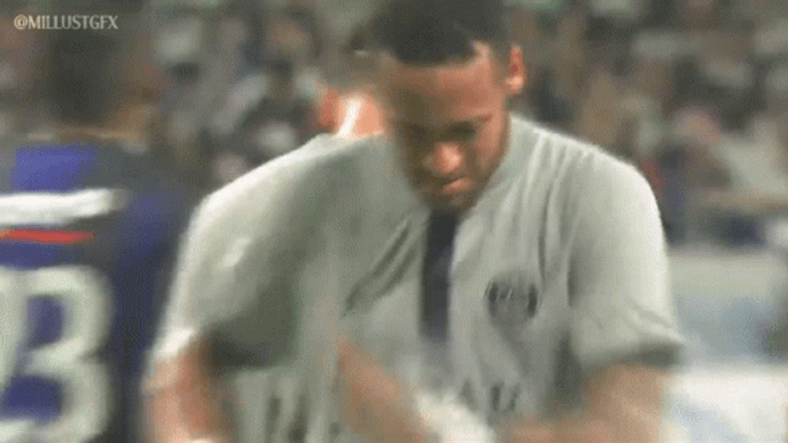 Neymar Da Silva Shimmy Dance GIF