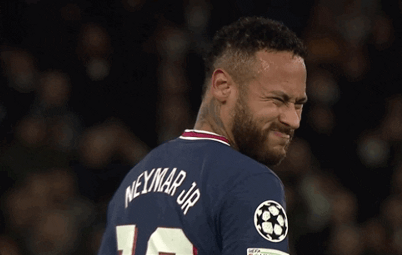 Neymar Jr. Football Holding Laughter GIF