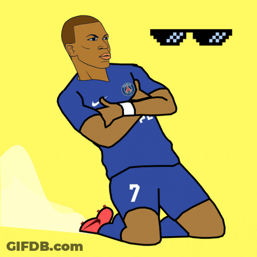 Neymar Jr. Paris Saint-Germain Cool Shades GIF