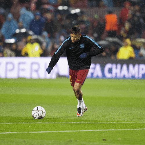 Neymar Jr. Paris Saint-Germain Football Kick GIF