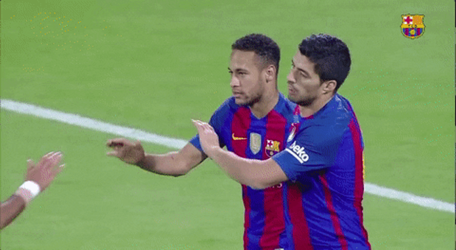Neymar Jr. Paris Saint-Germain High Five GIF