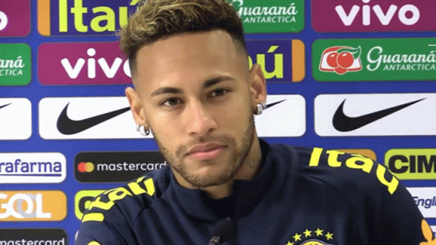 Neymar Jr. Paris Saint-Germain Interview Smiling GIF