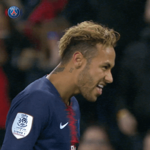 Neymar Jr. Paris Saint-Germain Tongue Out GIF