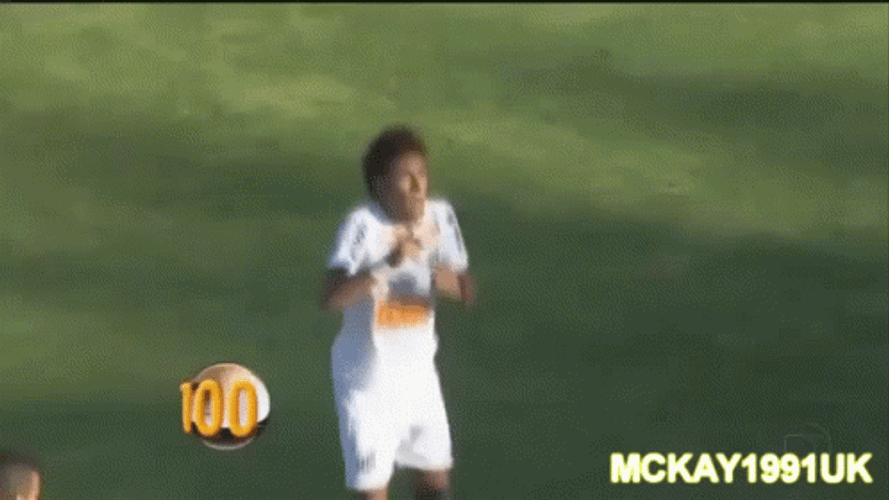 Neymar Point Slide Dance Steps GIF