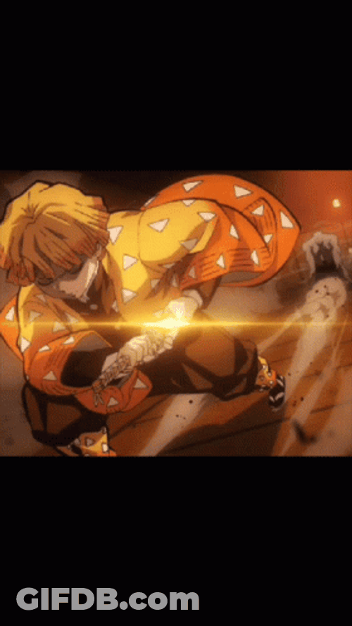 Nezuko Fighting Demon Slayer Kimetsu Anime GIF