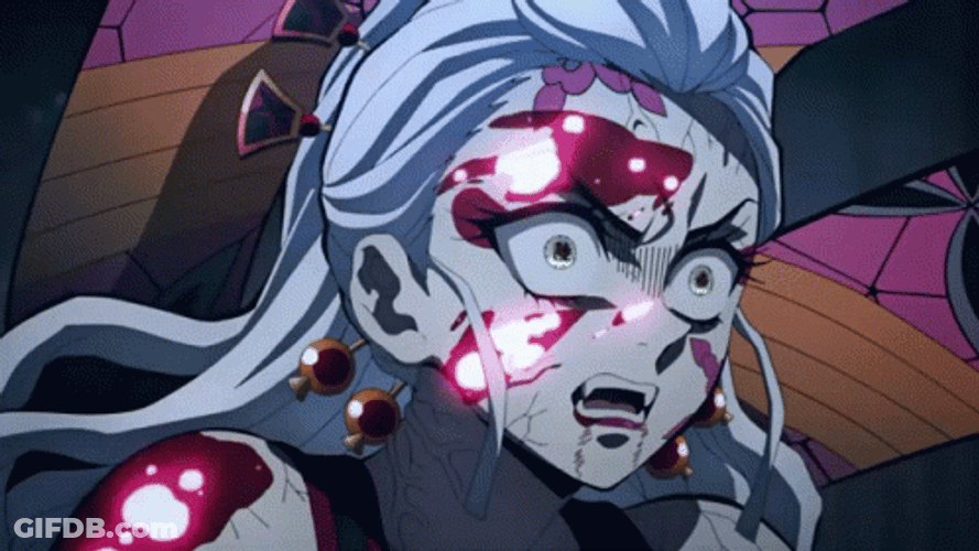 Nezuko Fighting Demon Slayer GIF
