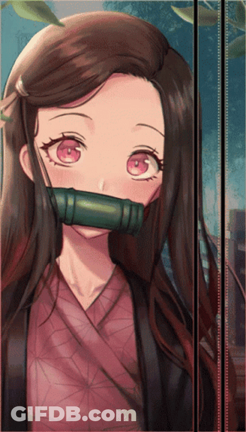 Nezuko Kamado Being Calm GIF
