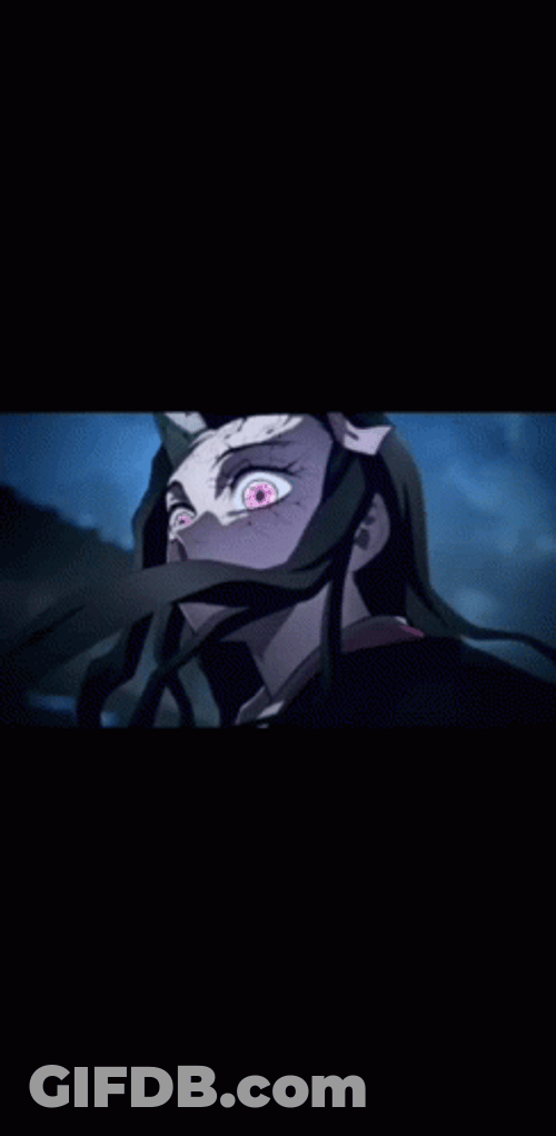 Nezuko Kamado Blank Stare GIF