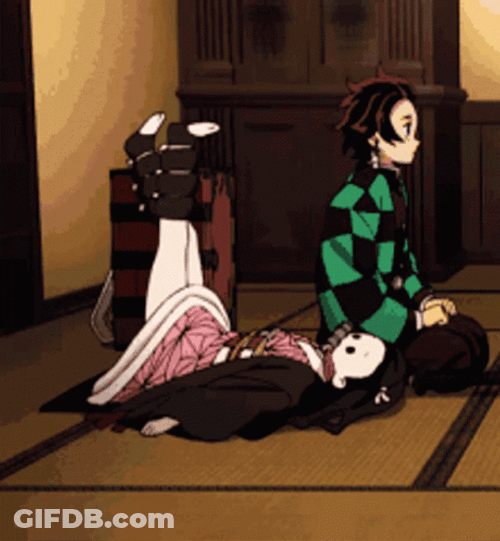 Nezuko Kamado Restrained GIF