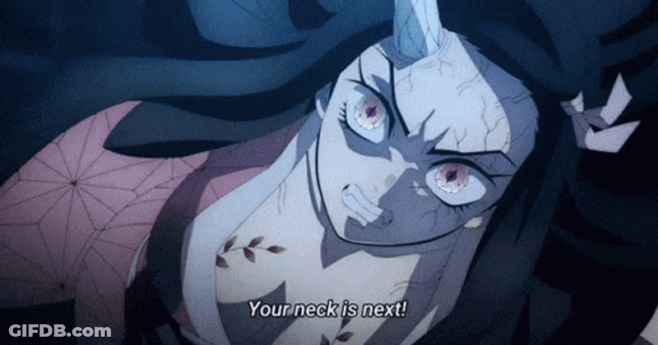 Nezuko Vs Daki Ruthless Combat Demon Slayer GIF