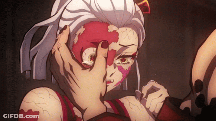 Nezuko Vs Daki Tender Touch Demon Slayer GIF