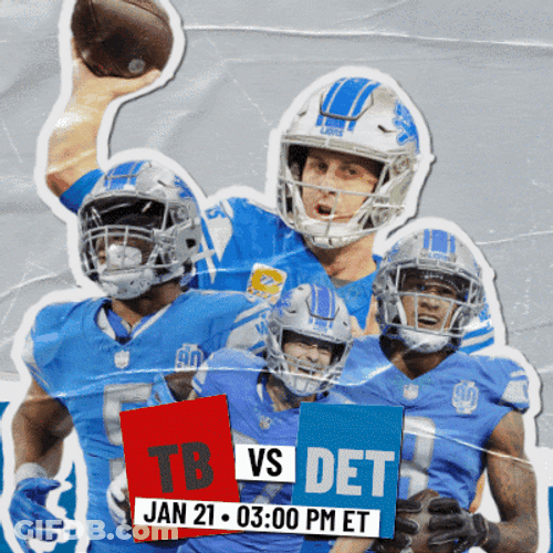 Nfl Celebration TB Versus DET GIF