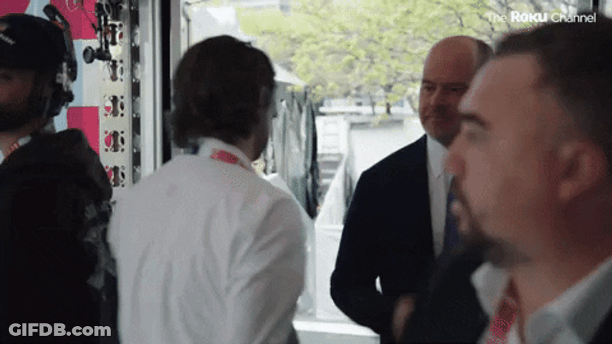 NFL Draft Commentator Rich Eisen Walking In GIF