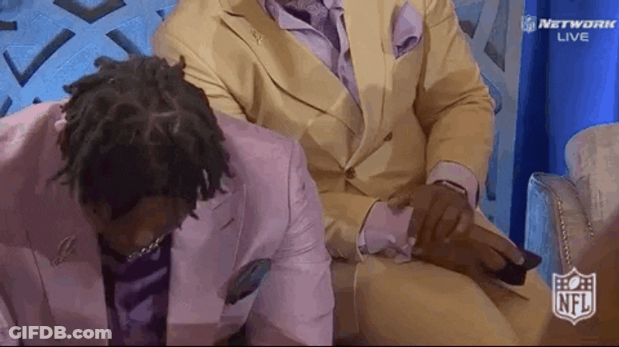 NFL Draft Crying Jalen Carter GIF