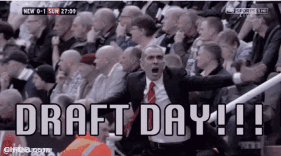 NFL Draft Jumping Celebration Draft Day GIF