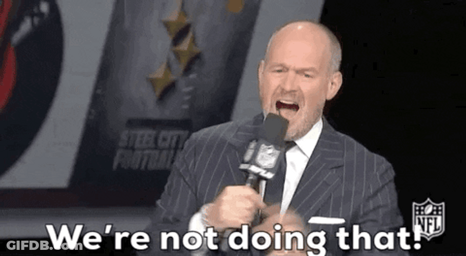 NFL Draft Sports Commentator Rich Eisen GIF