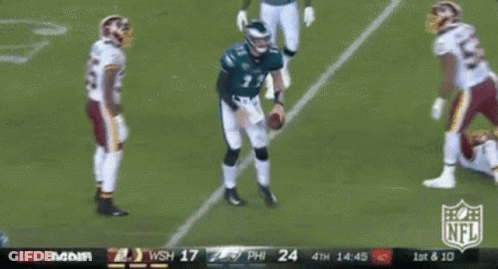 NFL Game On ESPN Score 17 To 24 GIF