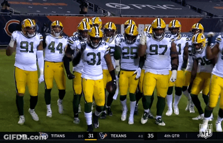 NFL Green Bay Packers Dance GIF