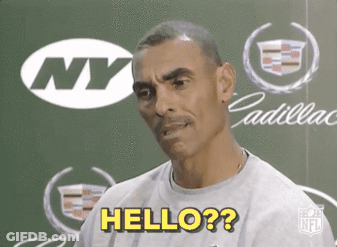 NFL Herm Edwards Hello GIF