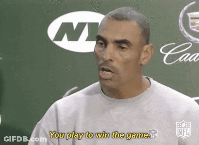 NFL Herm Edwards Play To Win Games GIF