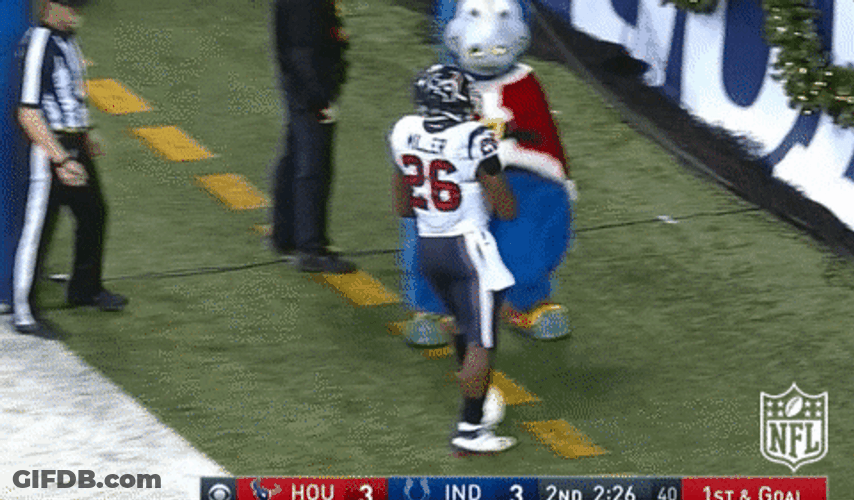 NFL Indianapolis Colts Mascot Hump GIF