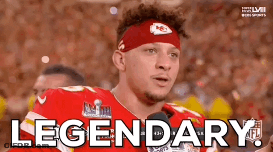 NFL Patrick Mahomes Legendary GIF