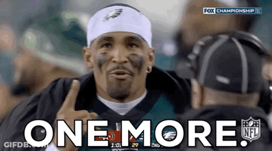 NFL Philadelphia Eagles One More GIF