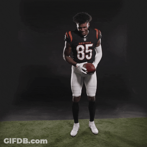 NFL Player Doing Ickey Shuffle GIF