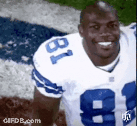 NFL Terrell Owens Eye Wink GIF