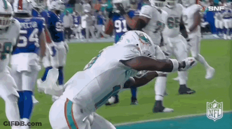 NFL Tyreek Hill Back Flip GIF