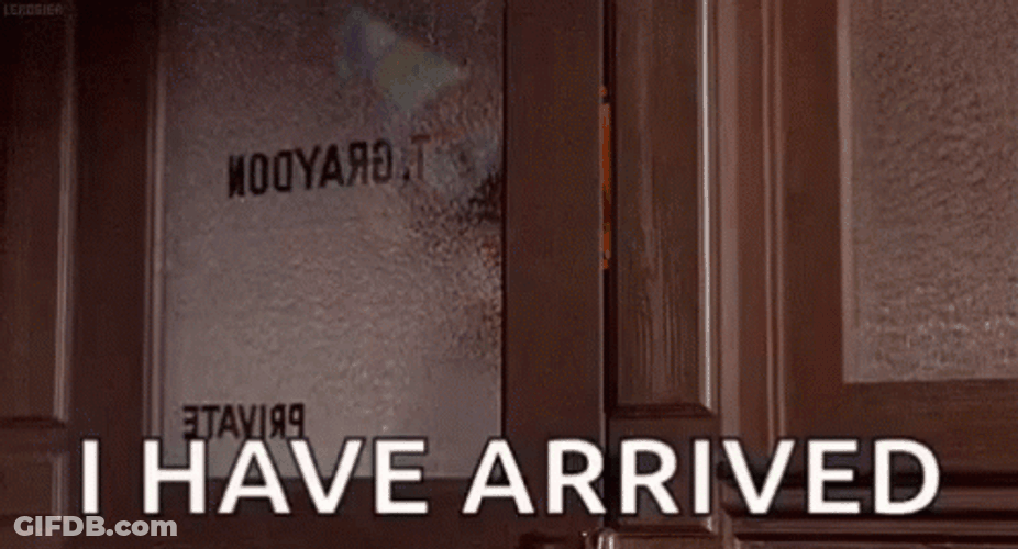 Nft Face I Have Arrived Entrance GIF