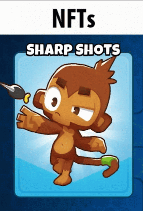 NFT's Sharp Shots Cartoon Characters GIF