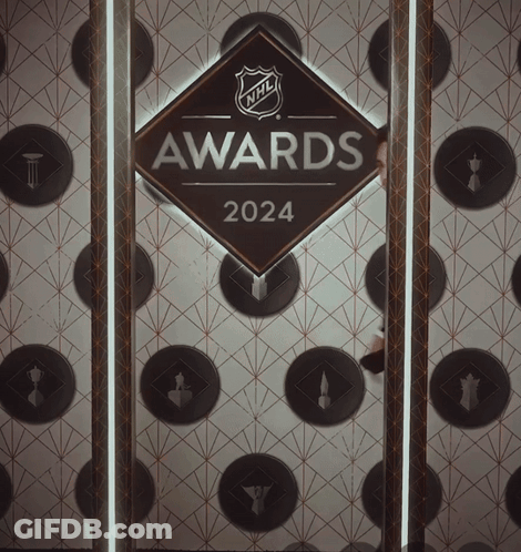 NHL Awards 2024 Sign GIF