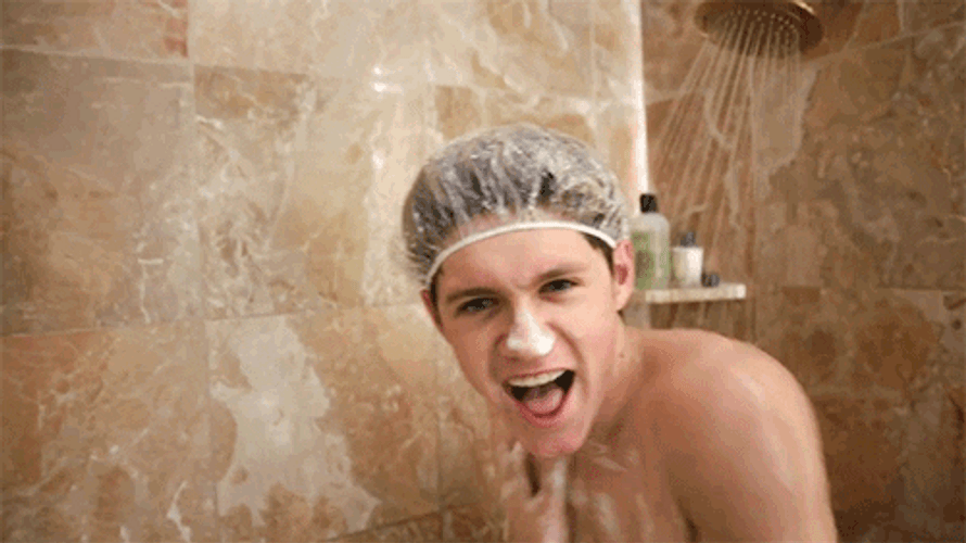 Niall Horan Shower Dance GIF